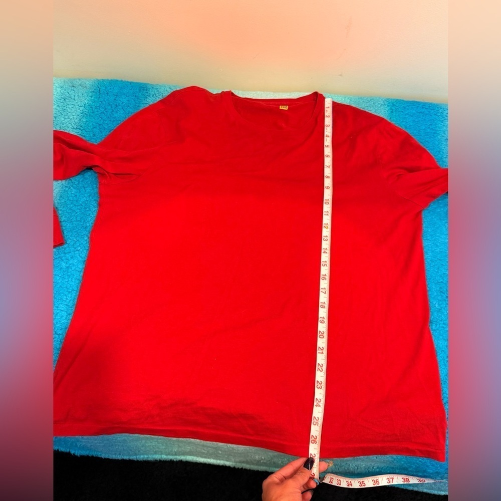 🔥Polo Ralph Lauren Red Long Sleeve Shirt with Logo🔥 - Picture 5 of 5